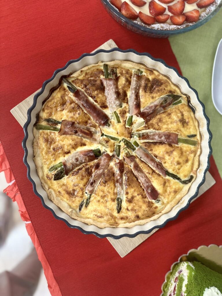 tarta prosciutto